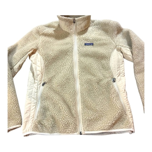 Patagonia Women's Retro-X Jacket
Style #23071 Women's Cream Fleece Jacket Sz L - Picture 2 of 10